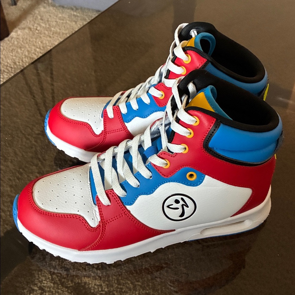 ZUMBA AIR CLASSIC HIGH - RED WHITE BLUE
